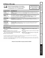 Preview for 19 page of GE Spacemaker WSKS3040EWW Owner'S Manual & Installation Instructions