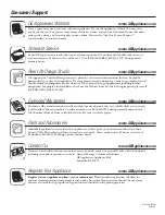 Preview for 20 page of GE Spacemaker WSKS3040EWW Owner'S Manual & Installation Instructions