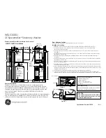 Предварительный просмотр 2 страницы GE Spacemaker WSLS1500J Dimensions And Installation Information