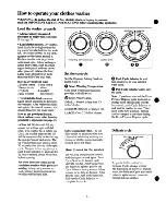 Preview for 6 page of GE Spacemaker WSM2000H Use And Care Manual