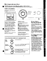 Preview for 7 page of GE Spacemaker WSM2000H Use And Care Manual