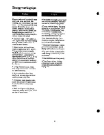 Preview for 10 page of GE Spacemaker WSM2000H Use And Care Manual