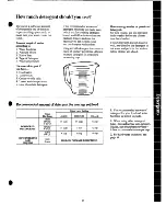 Preview for 13 page of GE Spacemaker WSM2000H Use And Care Manual