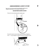 Preview for 10 page of GE Spacemaker WSM2420S Technician Manual