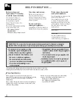 Preview for 2 page of GE Spacemaker WSM2700 Use And Care Manual