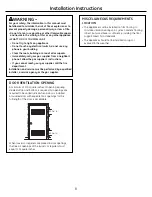 Preview for 8 page of GE Spacemaker WSM2780 Installation Instructions Manual