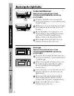 Предварительный просмотр 36 страницы GE Spacemaker XL JVM1840 Owner'S Manual