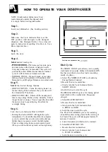 Предварительный просмотр 4 страницы GE Spacemaker Use And Care Manual