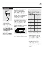 Preview for 29 page of GE SpacemakerXL JVM1320 Owner'S Manual