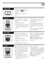 Preview for 31 page of GE SpacemakerXL JVM1320 Owner'S Manual