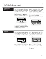 Preview for 39 page of GE SpacemakerXL JVM1320 Owner'S Manual