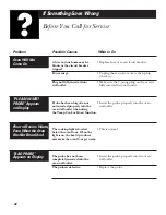 Preview for 42 page of GE SpacemakerXL JVM1320 Owner'S Manual