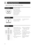 Preview for 26 page of GE SpacemakerXL JVM1410 Owner'S Manual