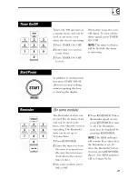 Preview for 27 page of GE SpacemakerXL JVM1410 Owner'S Manual