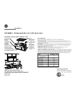 Предварительный просмотр 2 страницы GE SpacemakerXL JVM1440WA Dimensions