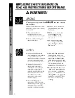 Preview for 4 page of GE Spacemarker DVM1850 User Manual