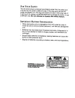 Preview for 2 page of GE Spacesaver 7-4845 User Manual