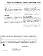 Preview for 45 page of GE Spectra Series Installation Instructions Manual