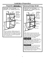 Preview for 7 page of GE SpeedCook PSB9240DF Installation Instructions Manual