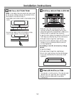 Предварительный просмотр 12 страницы GE SpeedCook PSB9240DF Installation Instructions Manual