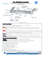 Предварительный просмотр 2 страницы GE SPS-48V Quick Start Manual