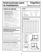 Preview for 97 page of GE SSL27RGRABS and Owner'S Manual And Installation