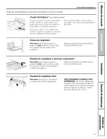 Preview for 47 page of GE SSL27RGTEBS and Owner'S Manual And Installation