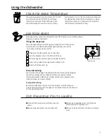 Preview for 7 page of GE Stainless Steel Tall Tub With Front Controls Owner'S Manual