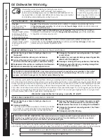 Preview for 24 page of GE Stainless Steel Tub Dishwasher Owner'S Manual