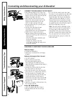 Preview for 6 page of GE Standard Tub Portable Dishwasher Owner'S Manual