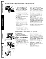 Preview for 28 page of GE Standard Tub Portable Dishwasher Owner'S Manual