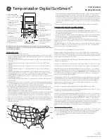 Предварительный просмотр 2 страницы GE SunSmart 15312 Programming Instructions