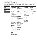 Preview for 2 page of GE Swap-Top 26965 Specifications