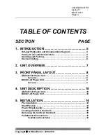 Preview for 3 page of GE T1 Multiplexer Installation Manual