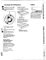 Preview for 5 page of GE TA10 Use And Care Manual