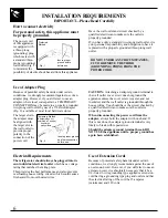 Preview for 6 page of GE TA6 Use And Care Manual