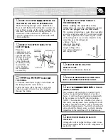 Preview for 9 page of GE TAX6 Use And Care Manual