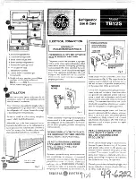 Preview for 1 page of GE TB12S Use & Care Manual