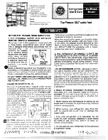 GE TBF21RW Use And Care Manual preview