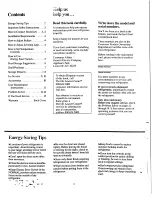 Preview for 2 page of GE TBFP14 Use And Care Manual