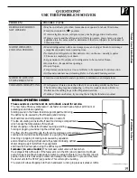 Preview for 19 page of GE TBG16NACBRWW Use And Care & Installation Manual