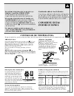 Preview for 45 page of GE TBG16NACBRWW Use And Care & Installation Manual