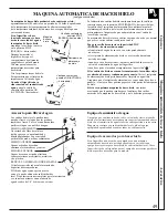 Preview for 49 page of GE TBG16NACBRWW Use And Care & Installation Manual