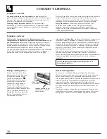 Preview for 50 page of GE TBG16NACBRWW Use And Care & Installation Manual