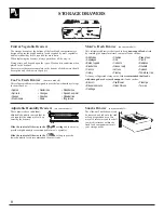 Preview for 6 page of GE TBI18JIBPRWW Use And Care & Installation Manual