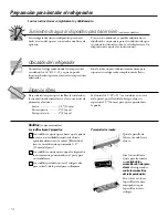 Preview for 34 page of GE TBM18GAD WW Owner'S Manual