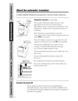 Preview for 16 page of GE TBX18DAX Owner'S Manual