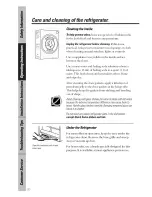 Preview for 20 page of GE TBX18DAX Owner'S Manual