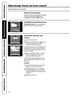 Предварительный просмотр 10 страницы GE TBX18SABKLAA Owner'S Manual