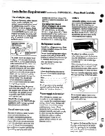 Preview for 4 page of GE TBX22R Use And Care Manual